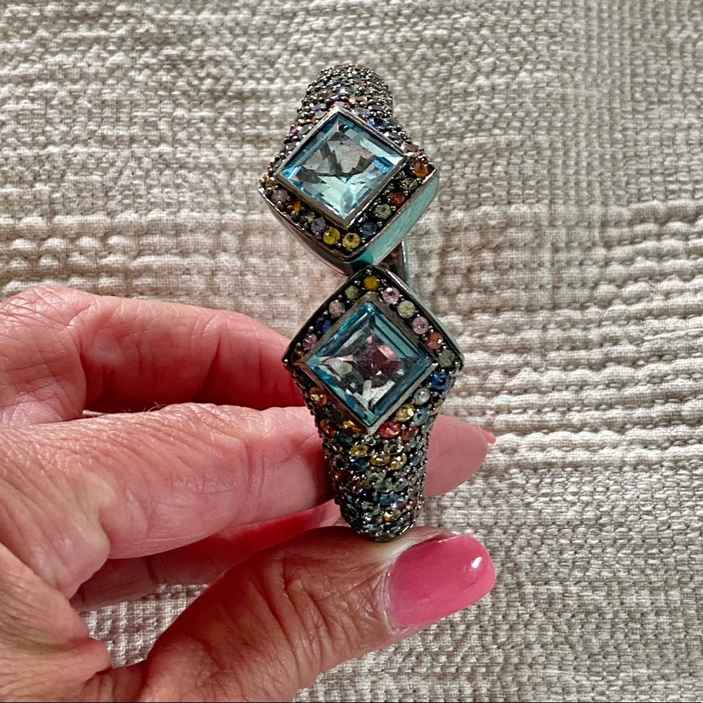 MATTHEW CAMPBELL LAURENZA Multi-stone bracelet - Picture 4 of 13